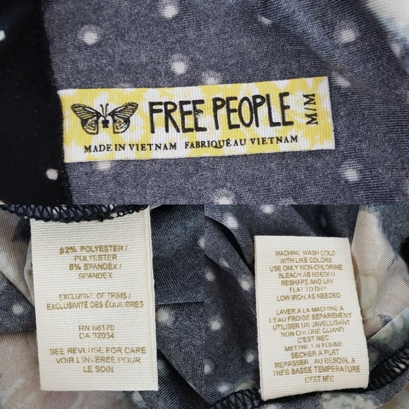 **NFS**{Free People} Floral Polka Dot Maxi Dress M - Picture 8 of 8